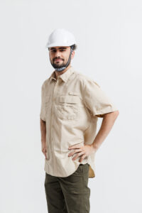 WorTeam Camisa Safari MC B8510 Beige