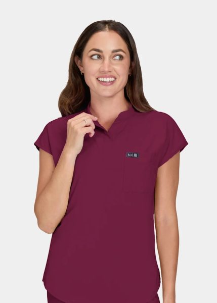 Koi Basics Scrub 1093 Wine - Image 2