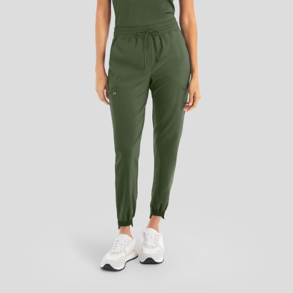 White Cross Pantalón Jogger WB415 OLV