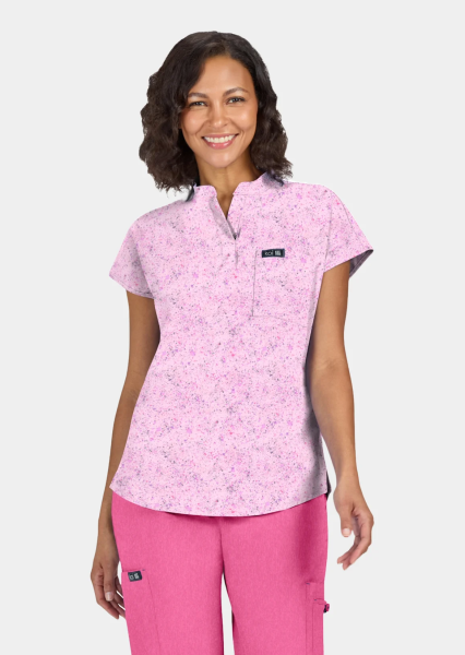 Koi Basics Scrub Estampado 1093PR Splatt Soft Pink