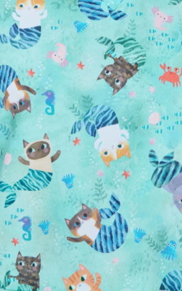 Koi Artists Series Scrub Estampado 1122PRA Purrmaids - Image 4