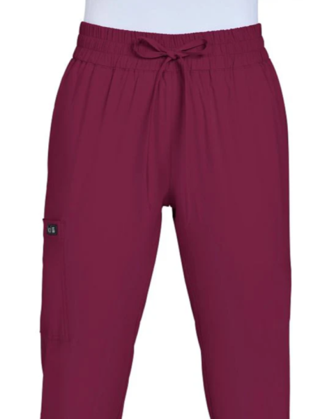 Koi Basics Pantalón Jogger Petite 741 Wine - Image 2