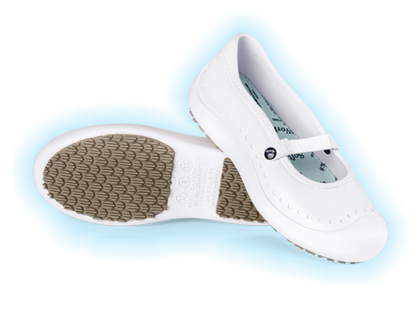 Soft Works Zapatilla Antideslizante BB51 Blanco