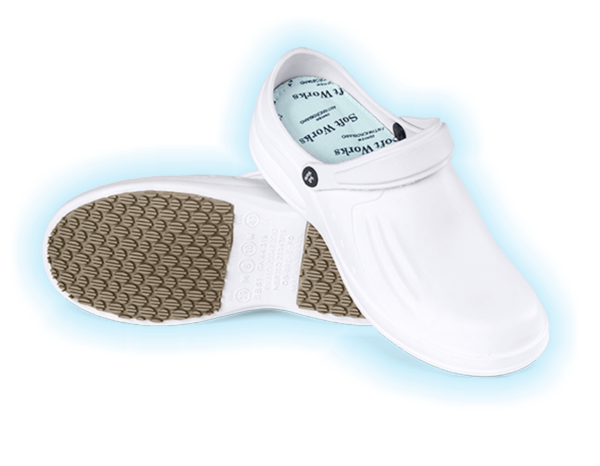 Soft Works Zapato Antideslizante BB61 Blanco
