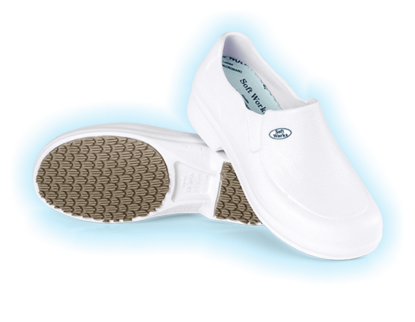 Soft Works Zapatos Unisex Antideslizante BB65 Blanco