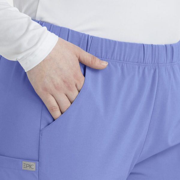 EPIC Pantalón Recto 9811 Celeste - Image 4