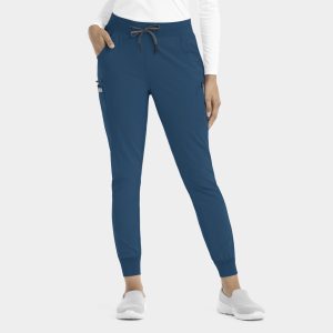 EPIC Pantalón Jogger Petite 9812 Azul Caribeño