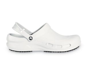 Crocs Zapatos 10075 Bistro Work Clog White