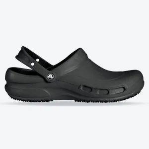 Crocs Zapatos 10075 Bistro Work Clog Black