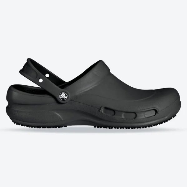 Crocs Zapatos 10075 Bistro Work Clog Black