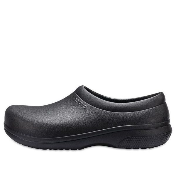 Crocs Zapatos On The Clock Work Slipon 205073 Black