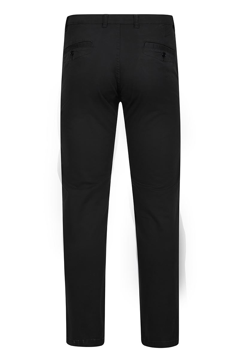 Velilla Pantalón Chino Stretch Unisex 403010S Negro - Image 2