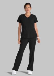 Skechers Scrub Top SK101 Black
