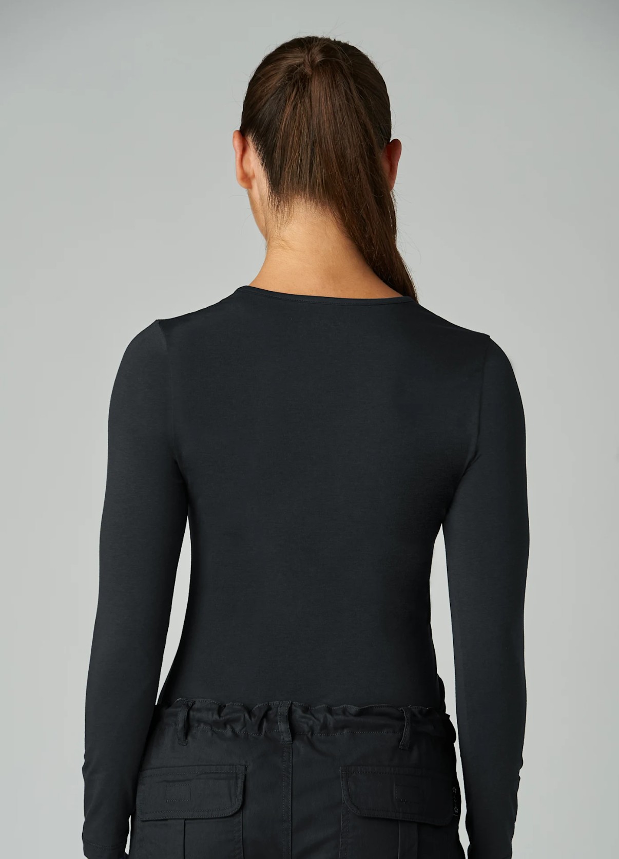 Koi Blusa Manga larga 1146 Black - Image 2