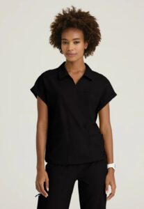 Skechers Scrub Top SK276 Black