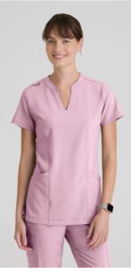 Grey's Anatomy™ Scrub Top Gsst298 Misty Pink