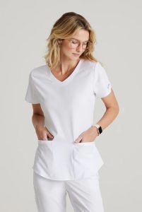 Skechers Scrub Top SK101 White