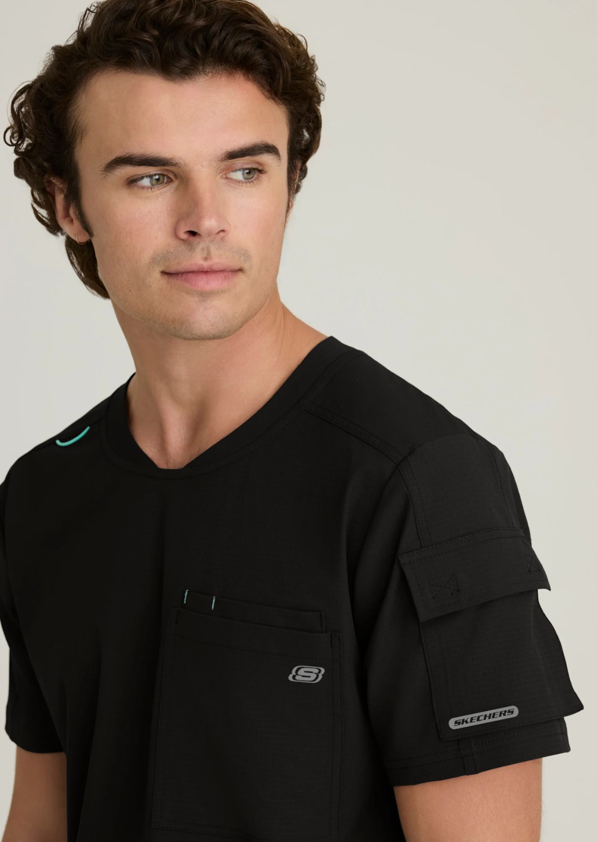 Skechers Scrub SKT277 Black - Image 3