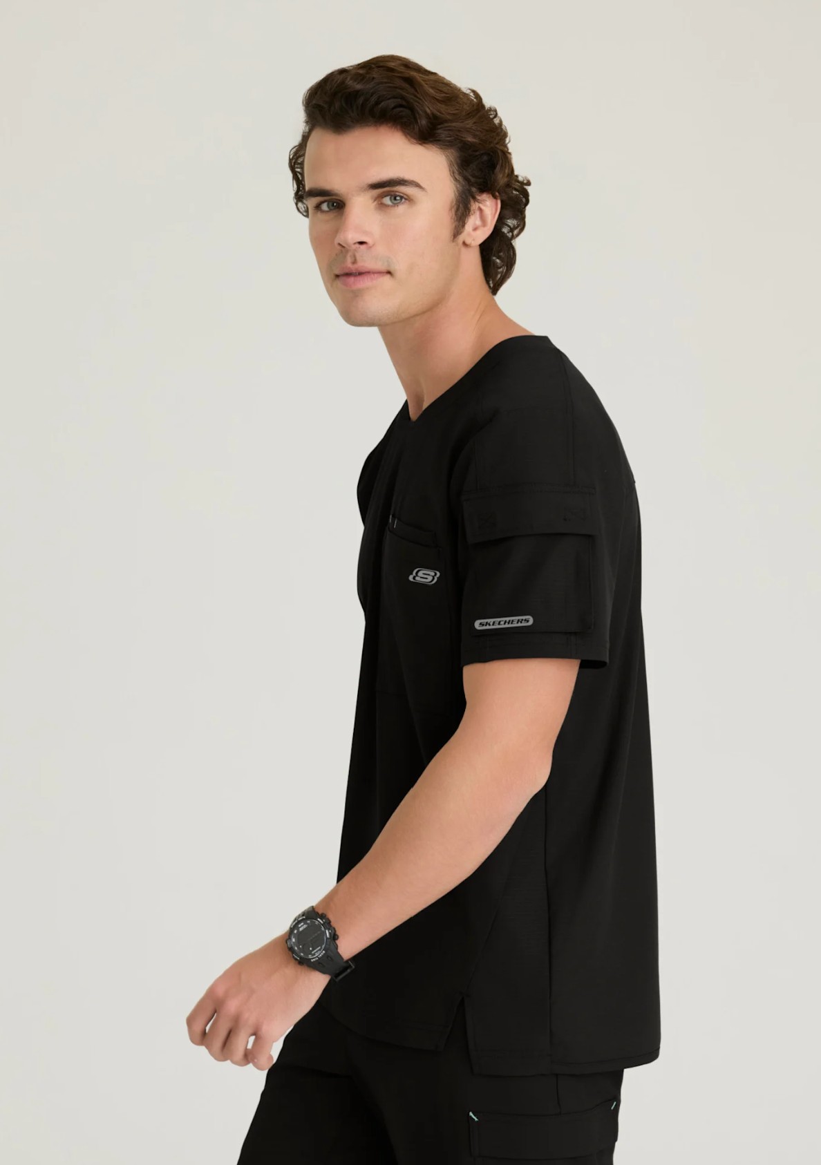 Skechers Scrub SKT277 Black - Image 4