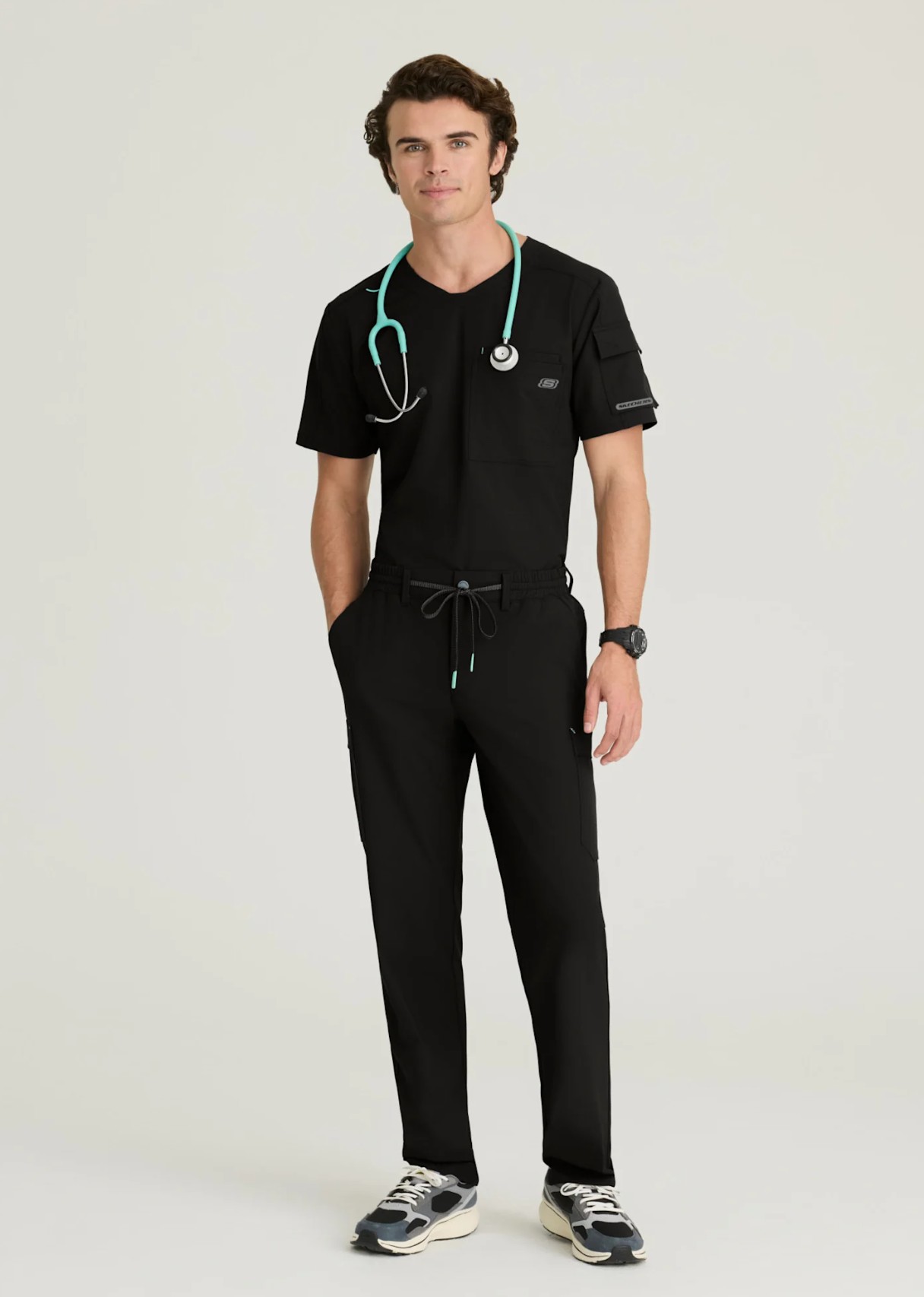 Skechers Scrub SKT277 Black - Image 5