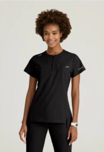 Skechers Scrub Top SKT284 Black