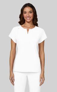 Koi Scrub Top 1138 White