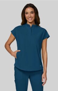 Koi Scrub Top 1139 Caribbean Blue