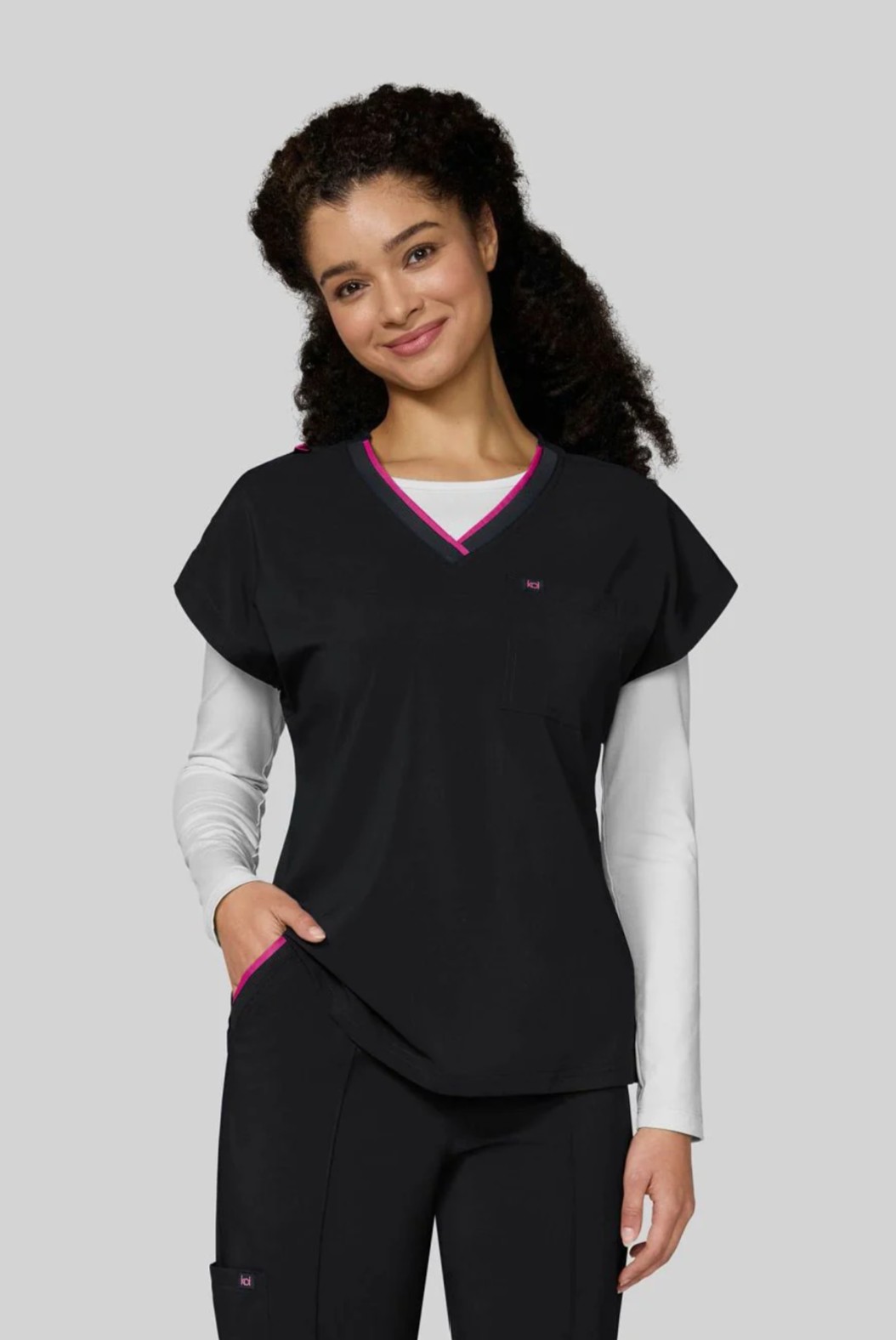 Koi Basics Scrub Top 1145 Black