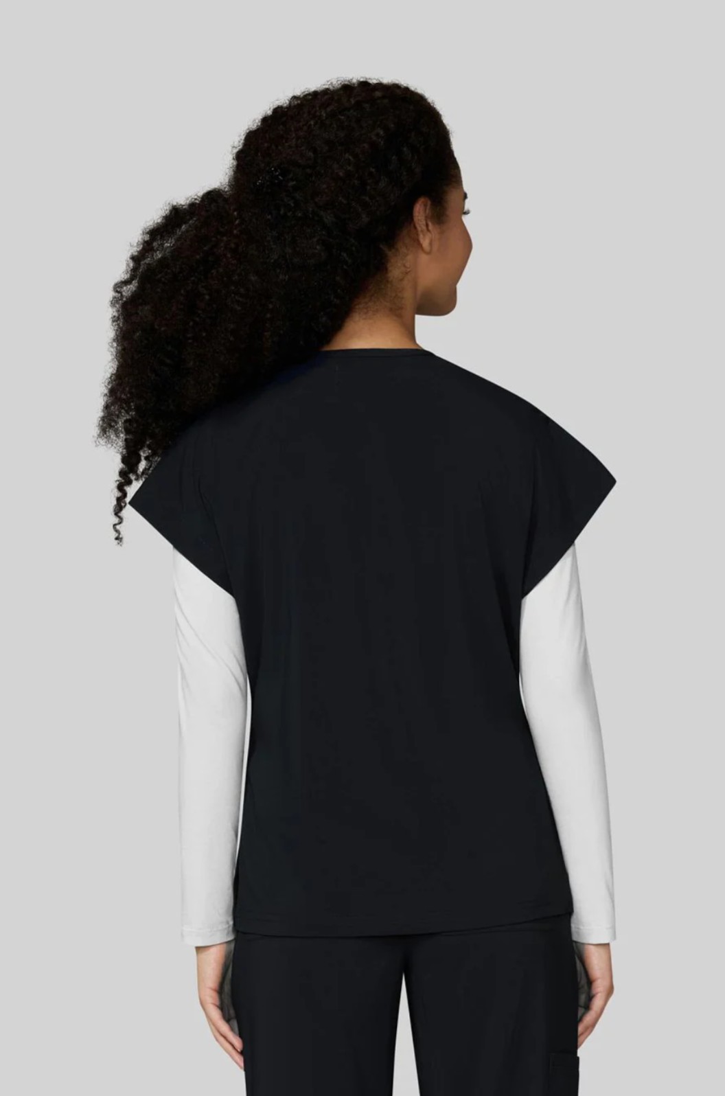 Koi Basics Scrub Top 1145 Black - Image 2