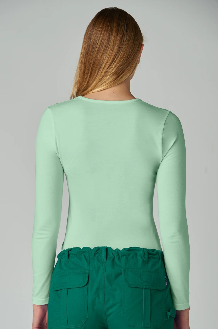 Koi Blusa Manga larga 1146 Soft Green - Image 2