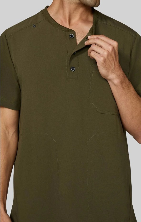 Koi Next Gen Scrub 676 Olive Green - Image 2