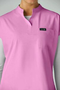 Koi Basics Scrub Top 1093 Heather Pansy