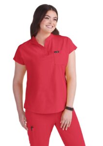 Koi Basics Scrub 1093 Heather Candy Red