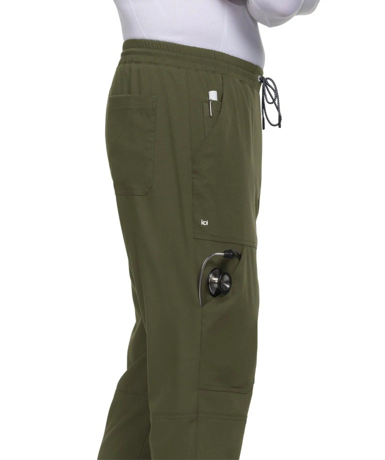 Koi Next Gen Pantalón Jogger 608 Olive Green - Image 2