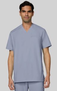Koi Cureology Scrub C652 Platinum Grey