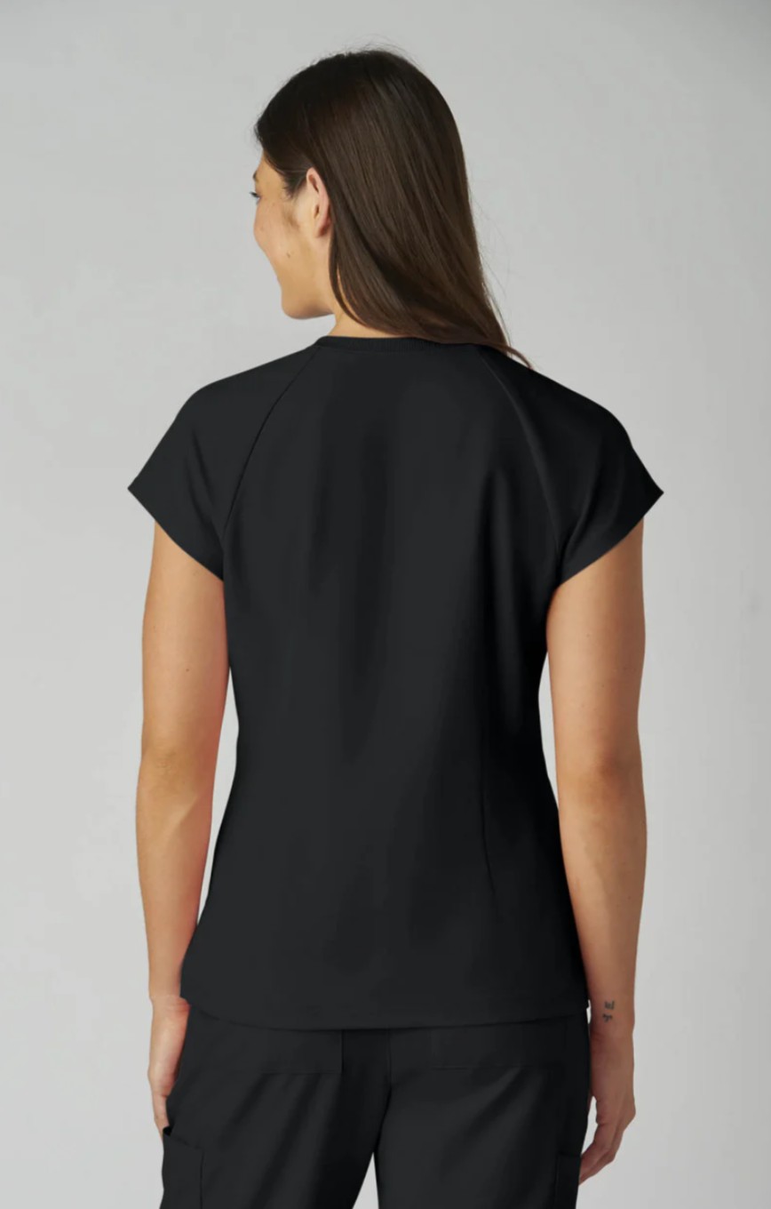 Koi Cureology Scrub Top C102 Black - Image 3