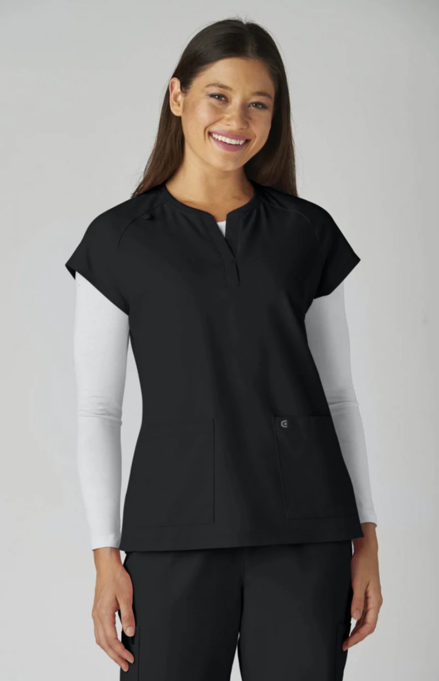 Koi Cureology Scrub Top C102 Black