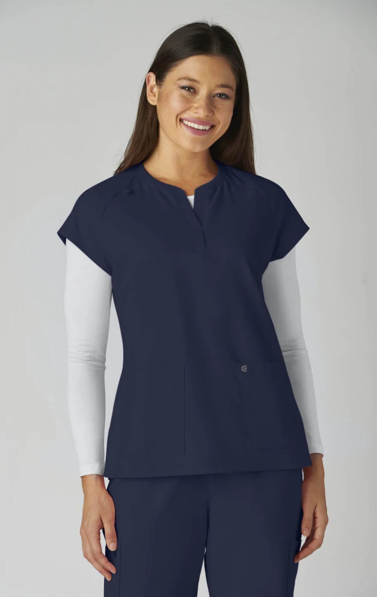 Koi Cureology Scrub Top C102 Navy
