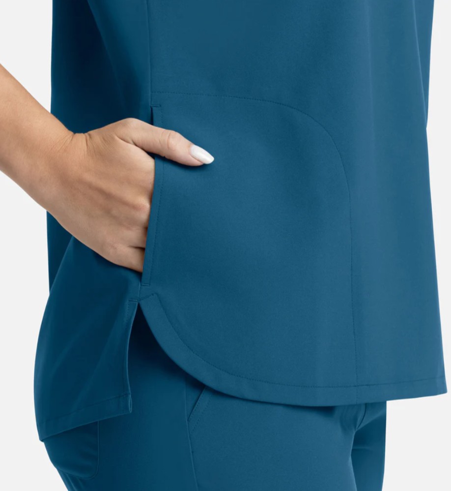 Maevn Momentum Scrub Top 5003 Caribbean - Image 3
