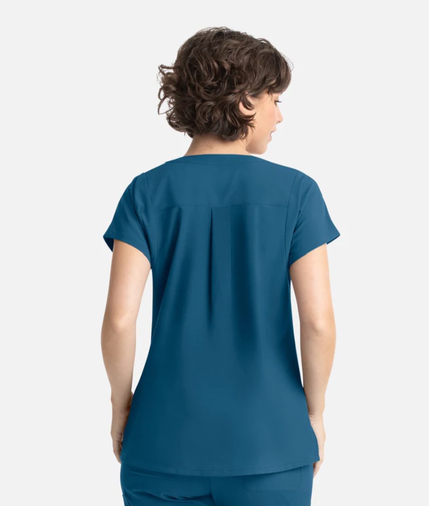 Maevn Momentum Scrub Top 5003 Caribbean - Image 2