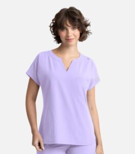 Maevn Momentum Scrub Top 5003 Lavender