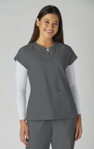 Koi Cureology Scrub Top C102 Pewter