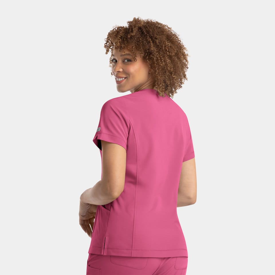 Epic Scrub Top 4802 Shocking Pink - Imagen 5