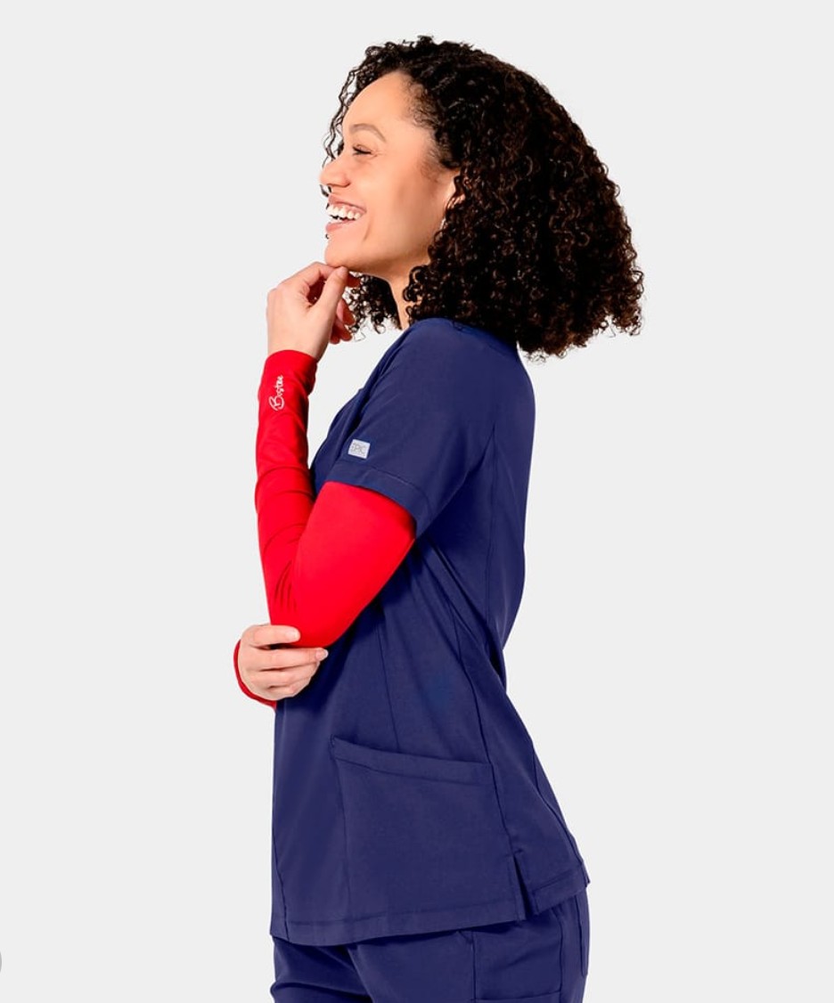 EPIC Scrub Top 4801 Navy - Imagen 5