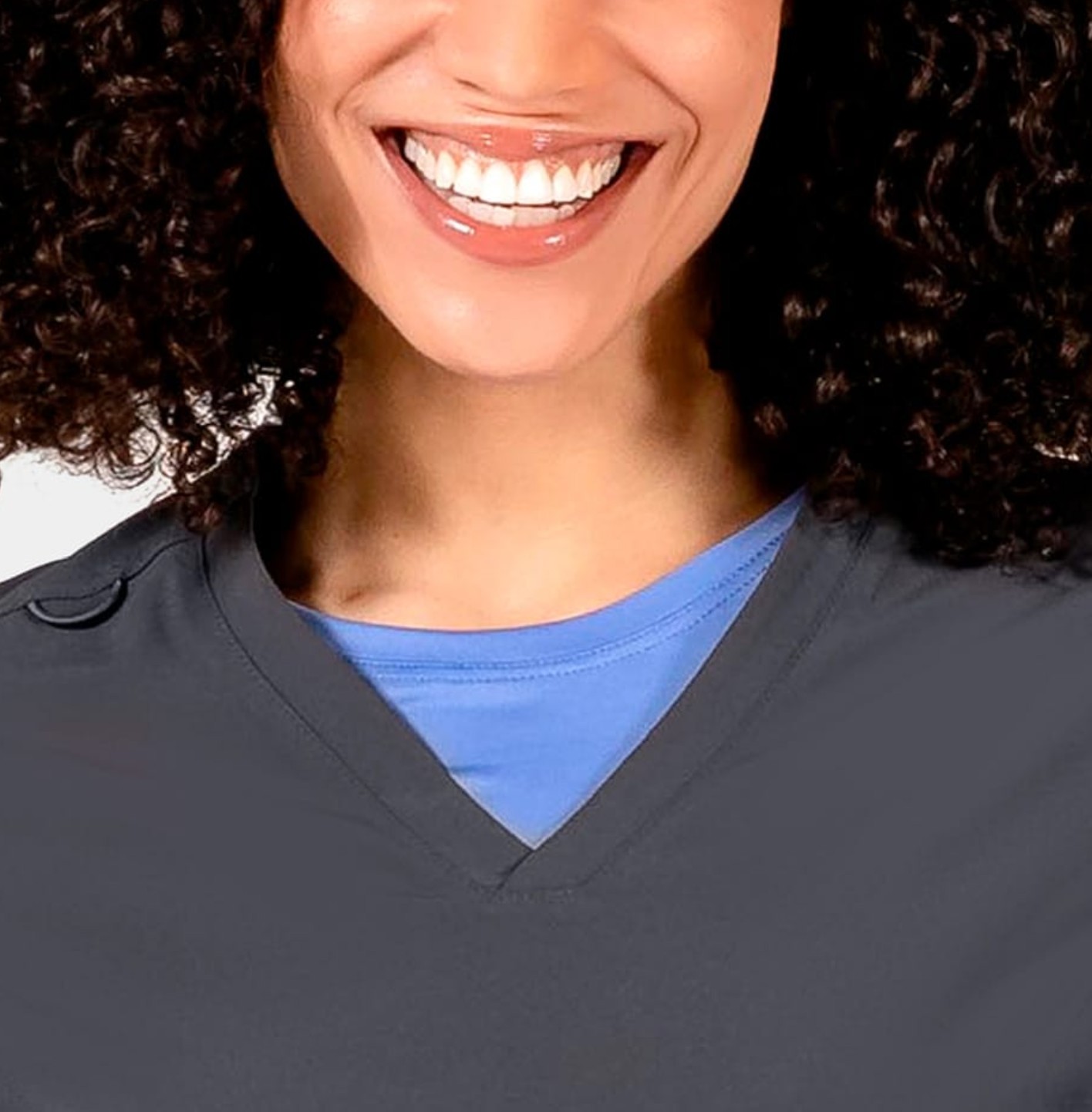 EPIC Scrub Top 4801 Pewter - Image 4