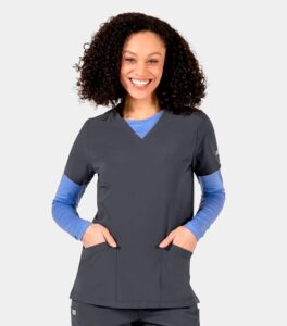 EPIC Scrub Top 4801 Pewter