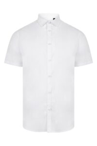 Velilla Camisa Stretch MC Hombre 405016S Blanco