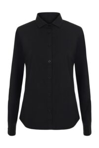 Velilla Camisa ML Stretch 405019S  Negro