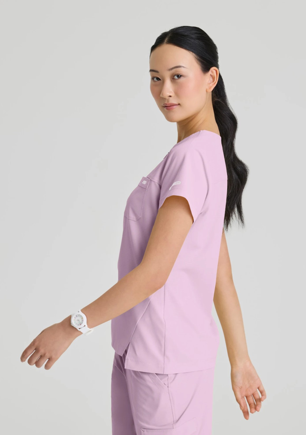 Skechers Scrub Top SKT284 Desert Rose - Imagen 2