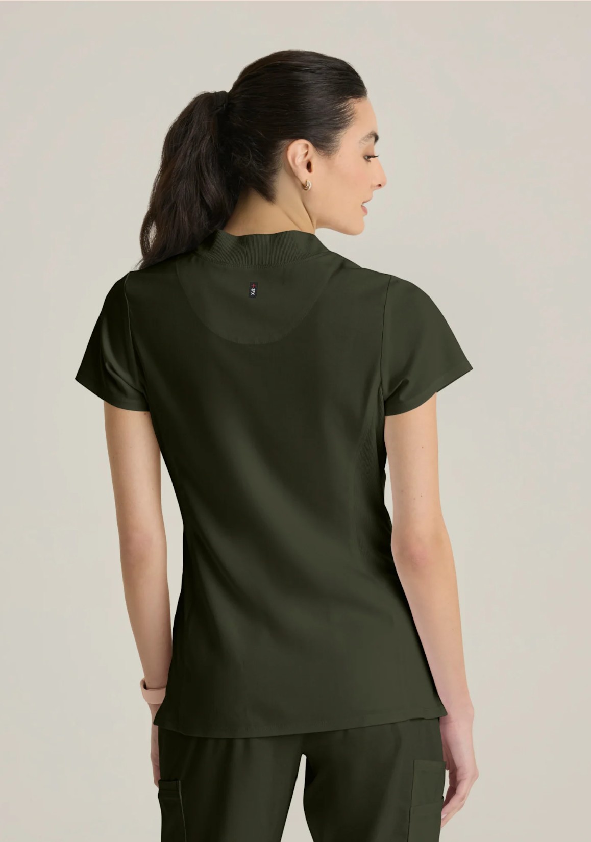Grey’s Anatomy Scrub Top GRST 292 Olive - Imagen 2